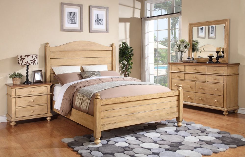 Quaint Retreat Panel Queen Bed  - BR-QR1001Q