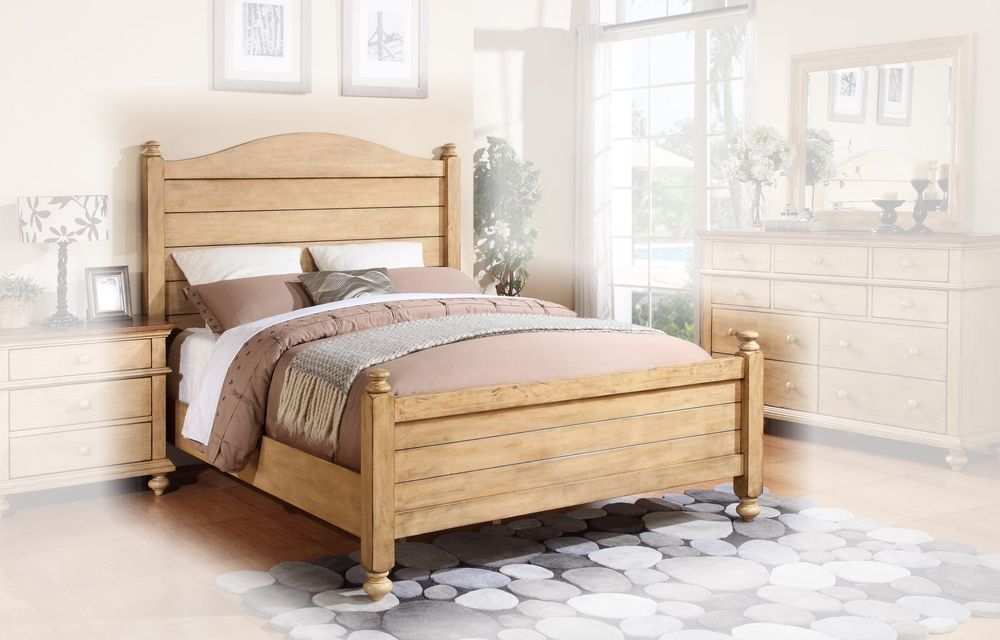 Quaint Retreat Panel King Bed  - BR-QR1001K