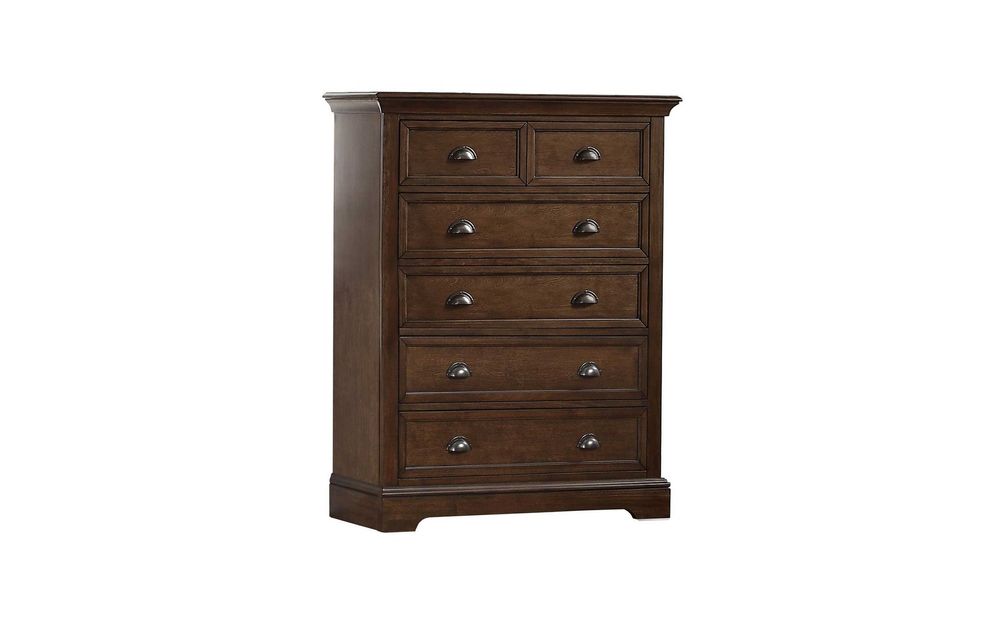 Tamarack 41" 6-Drawer Chest - Hazelnut  - BR-TM1007