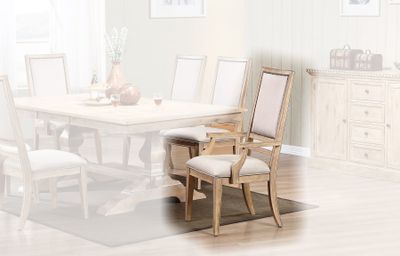 Avery Upholstered Arm Chair  - C1-AV104A