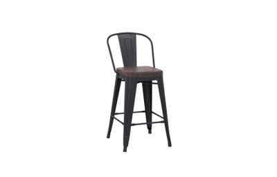 Westport 24" Cushion Metal Stool  - C1-WP10224