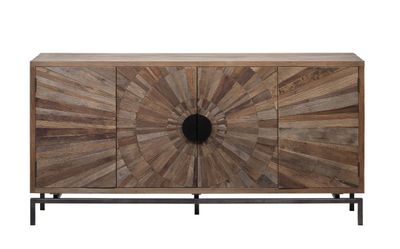 Sunburst Recycled Elm Sideboard