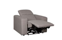 Regis Power Reclining Chair - Light Brown