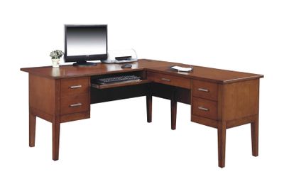 Kingston 62" Desk w/ Return Cherry - D2-KT162R