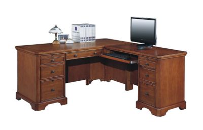 Topaz 66" Desk w/ Return Cinnamon - D2-T266R