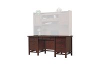 Willow Creek 66" Flattop Desk  - D2-WC166F