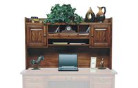 Zahara 63" Desk Hutch Media Oak - D2-ZH266H