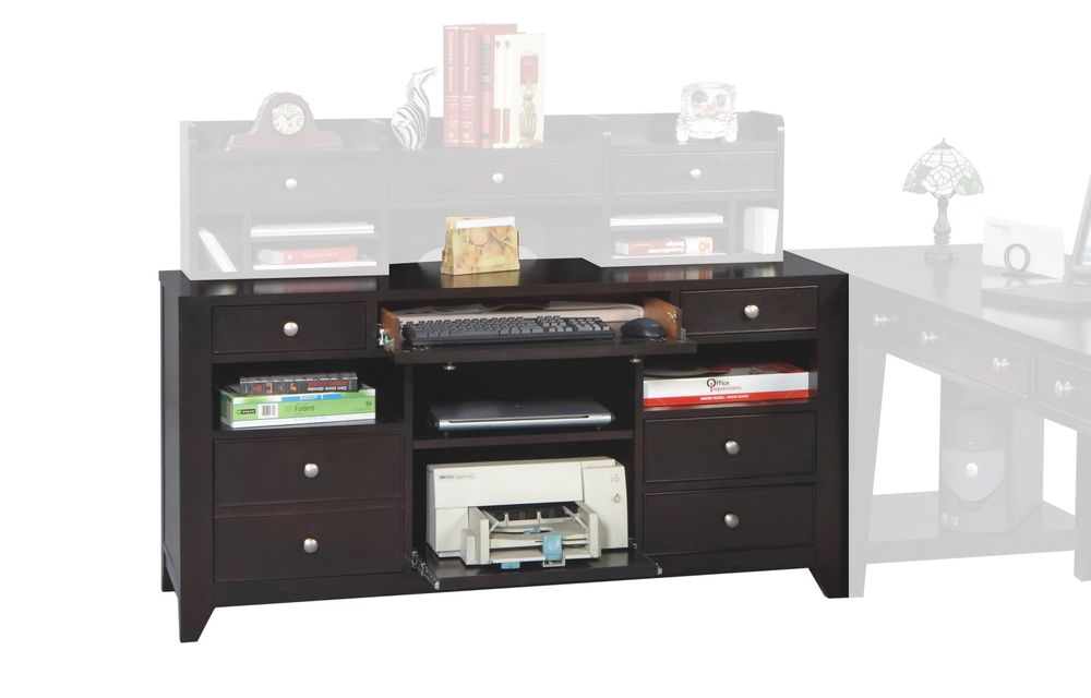 Metro 60" Credenza Espresso - D3-GP260S