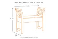 Heron Ridge Accent Bench