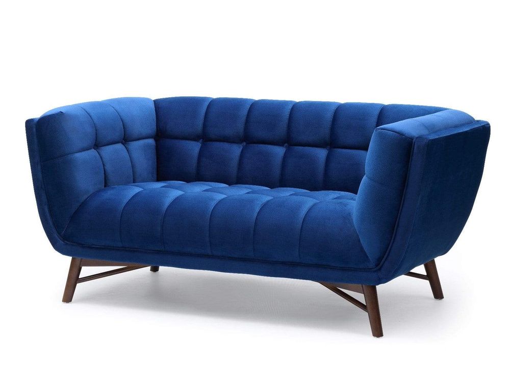 Kitsilano Loveseat -Velvet Blue