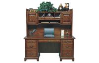 Zahara 63" Desk Hutch Media Oak - D2-ZH266H