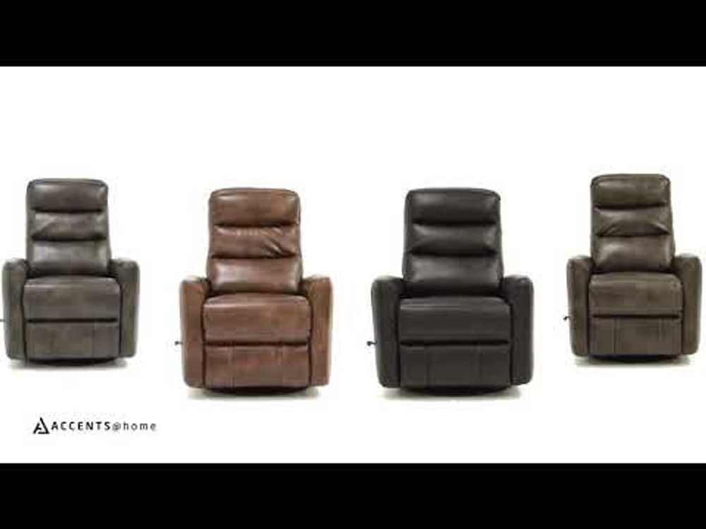 Murphy Leather Gel Manual Reclining Chair