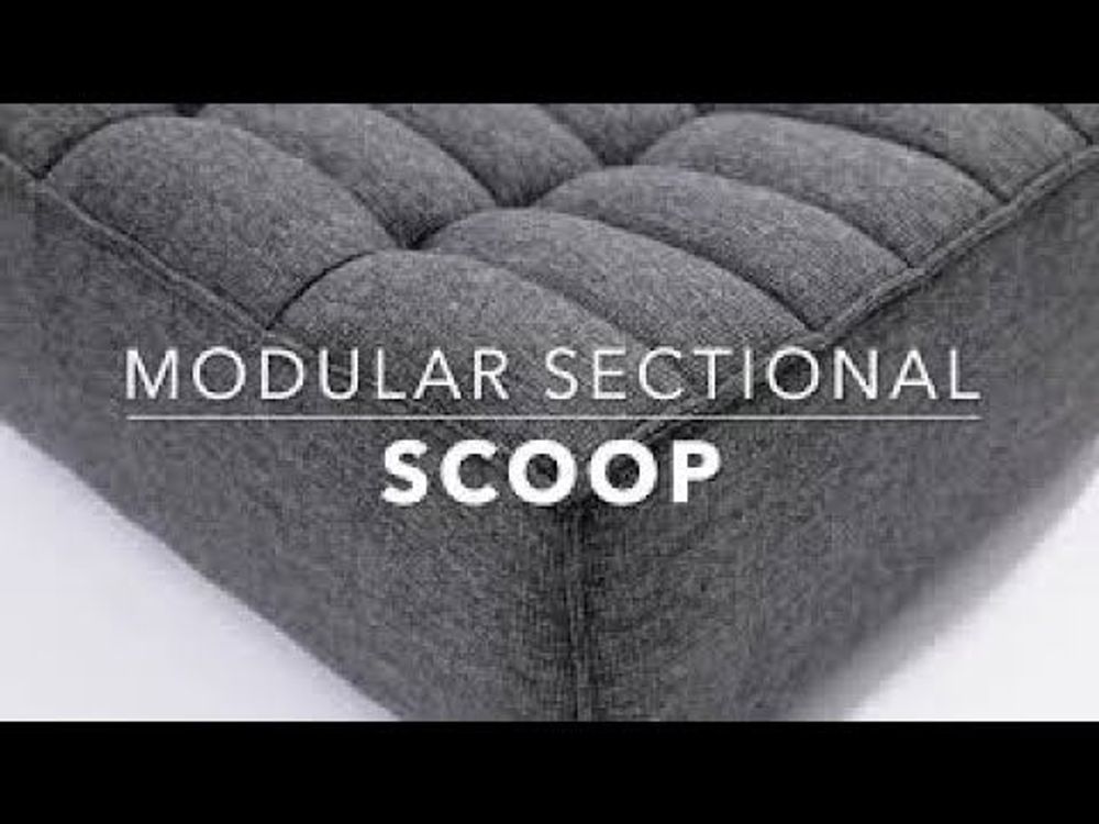 Scoop loveseat