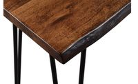 Nature's Edge Sofa Table Counter Height 72" Long Chestnut