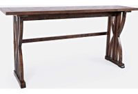 Fairview Oak Sofa Counter Dining 4PC