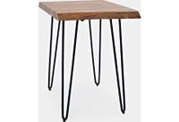 Nature's Edge Live Edge Chairside Table Natural