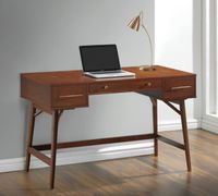 3-Drawer Writing Desk-Walnut