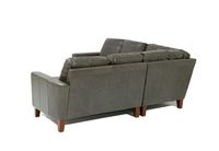 Chino Genuine Leather Sectional - Grey