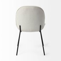 Inala Dining Chair Series featuring Upholstered Seat and Metal Base