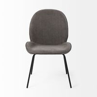 Inala Dining Chair Series featuring Upholstered Seat and Metal Base