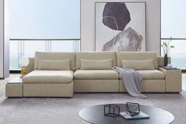 MORGAN MODULAR SECTIONAL (SMALL) - KNIT BEIGE