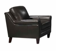 Grandover Genuine Leather Chair-Grey