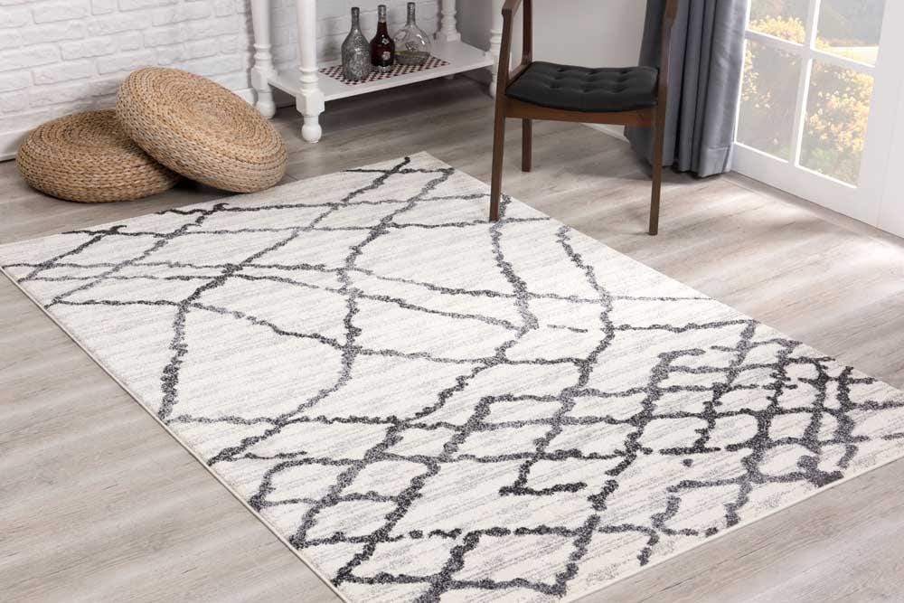 Courtney Rug  - 203976 White Grey