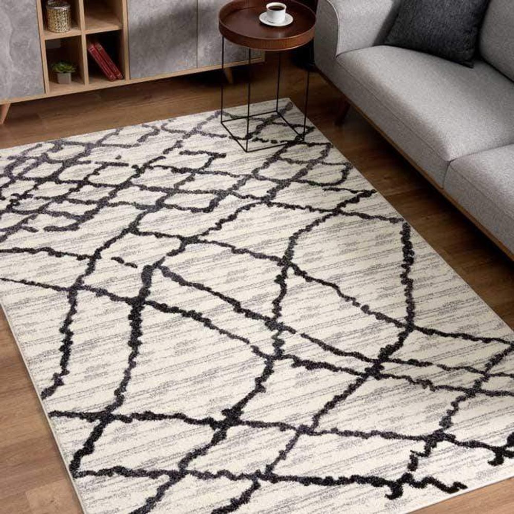 Courtney Rug  - 203976 White Grey