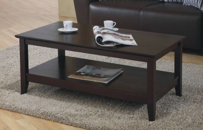 Quadra Coffee Table Espresso - T2-Q100C