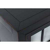 Aquitaine Accent Cabinet - Black