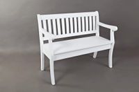 Artisan's Craft Storage Bench - White