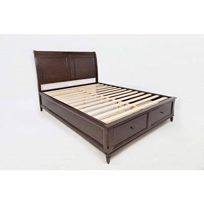 Avignon Storage Bed-Queen- FLOOR MODEL AS IS