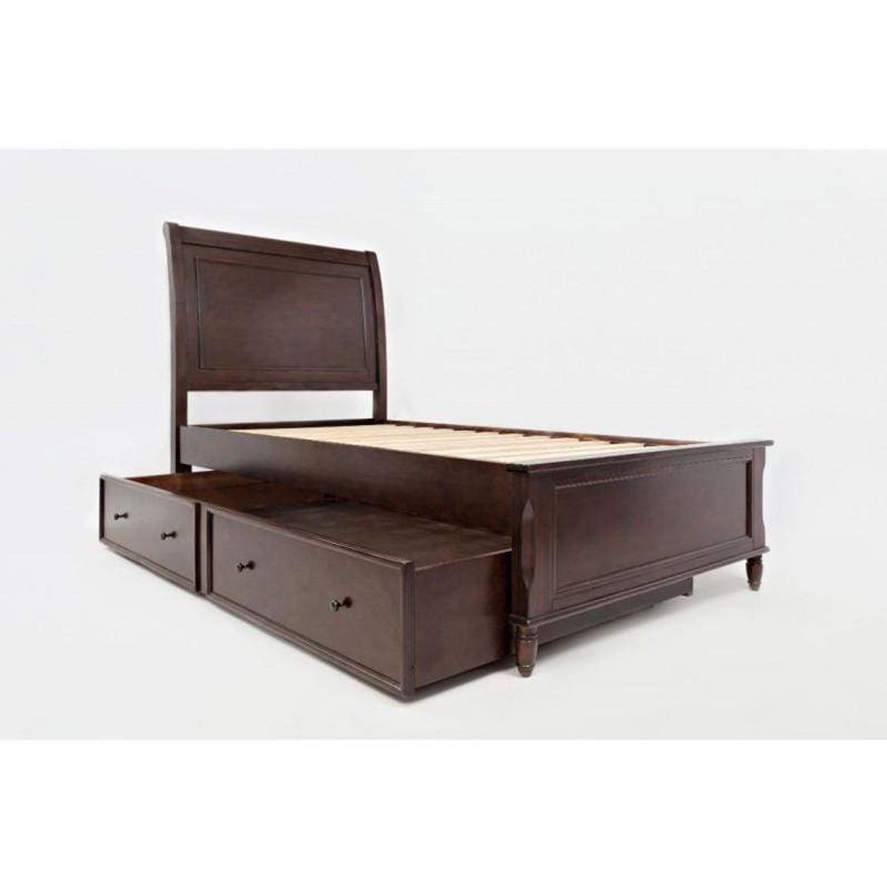Avignon Twin Panel Bed with Trundle Bed
