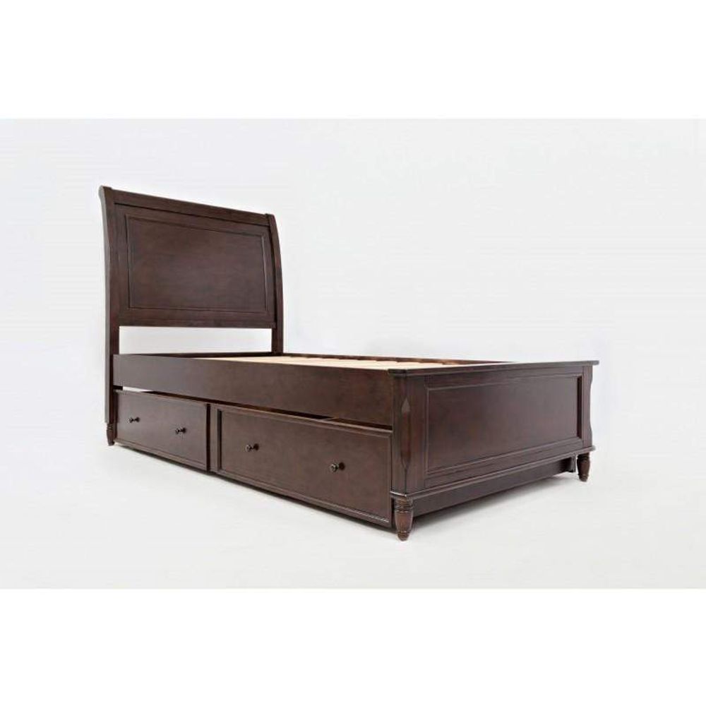 Avignon Twin Panel Bed with Trundle Bed