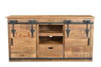 Barn Door TV Console