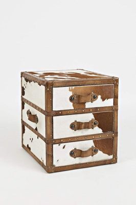 Global Archive Hair-on-Hide Accent Chest