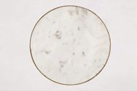 Global Archive Marble and Golde Round Accent Table 1730-60