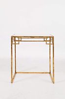 Global Archive Marble and Matte Gold Nesting Tables (Set of 2)