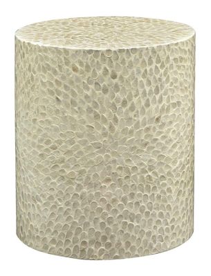 Global Archive Round Capiz Accent Table 1730-28NAT