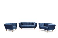 Kitsilano Loveseat -Velvet Blue