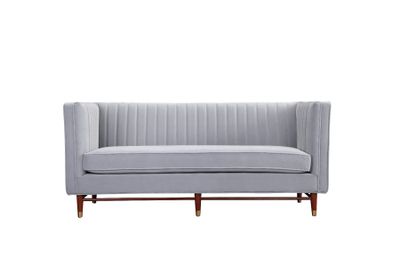 LUIGI Mid Century Velvet Loveseat