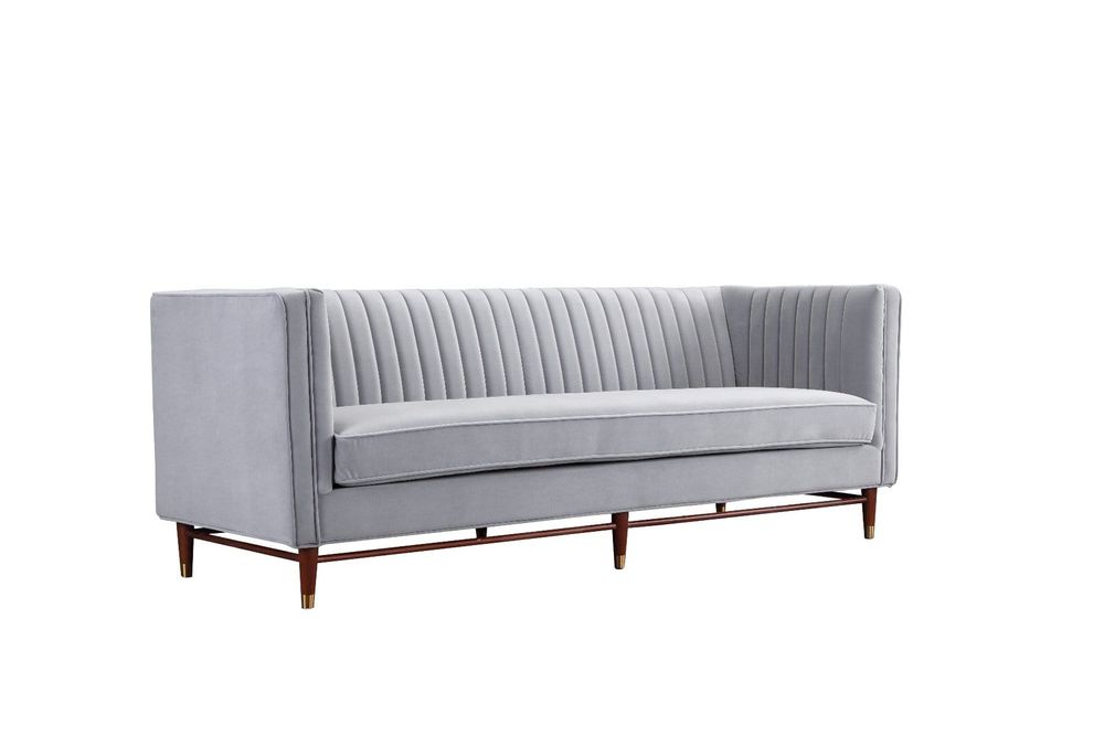 LUIGI Mid Century Velvet Sofa