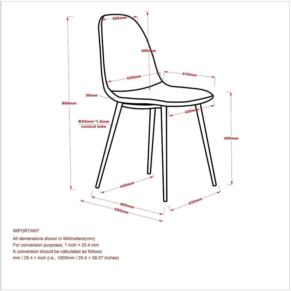 Lyna Chair - Grey