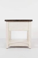 Madison County End Table - Vintage White 1706-3