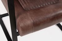 Maguire Genuine Leather Accent Chair