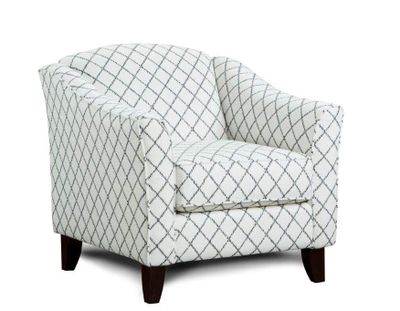 Muse Blue Accent Chair