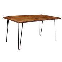 Nature's Edge 60" Dining Table-Chestnut