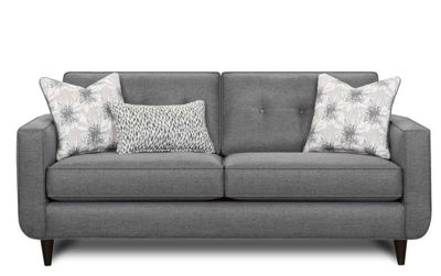 Quince Coal Sofa - Mid Grey