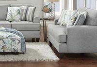 Roca Loveseat - Light Grey