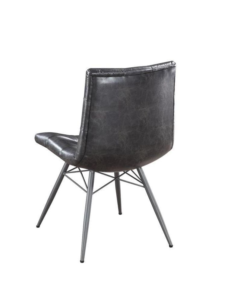 Scott Industrial Dining Chair - Grey